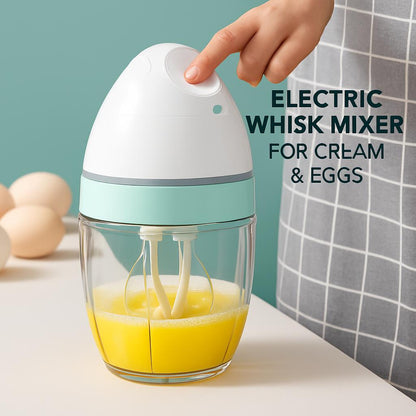 Eco-Friendly Electric Whisk Mixer for Cream & Eggs
