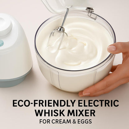 Eco-Friendly Electric Whisk Mixer for Cream & Eggs