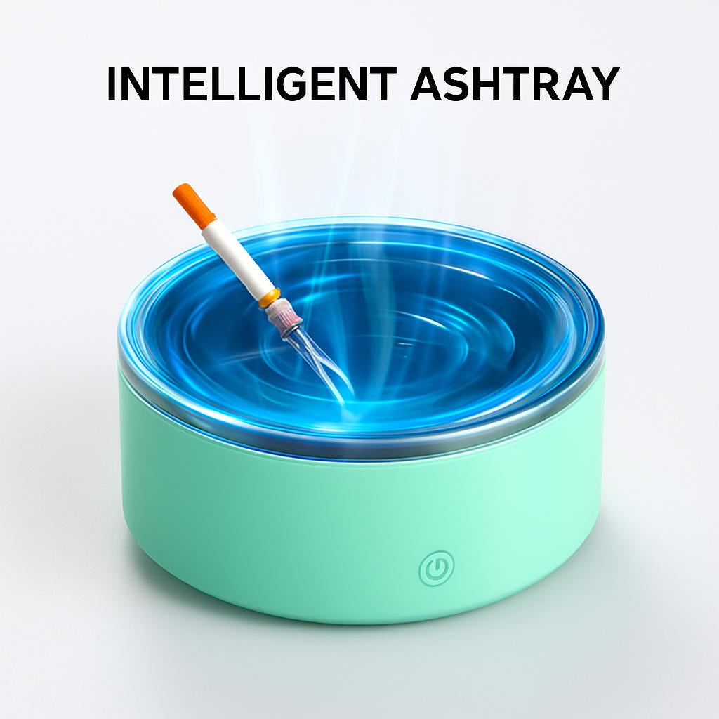 Smart Ashtray & Air Purifier for Smoke-Free Spaces