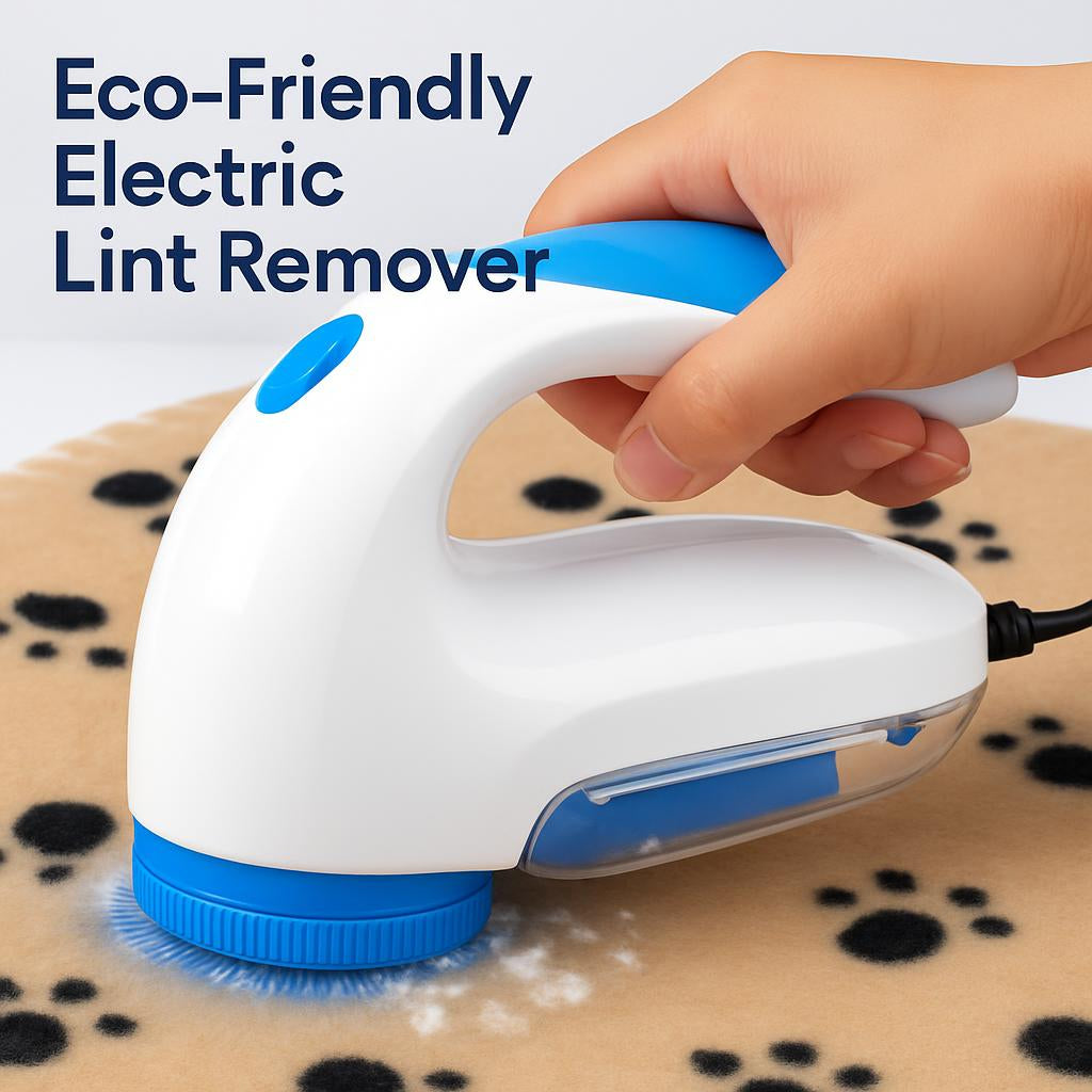 Eco-Friendly Electric Lint Remover with Ergonomic Handle
