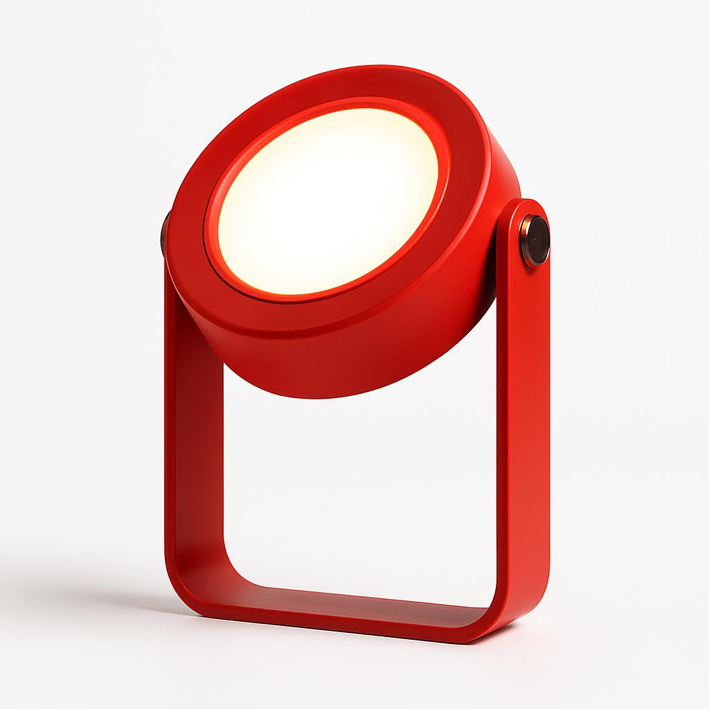 Eco-Friendly Portable Lantern with Wooden Accents