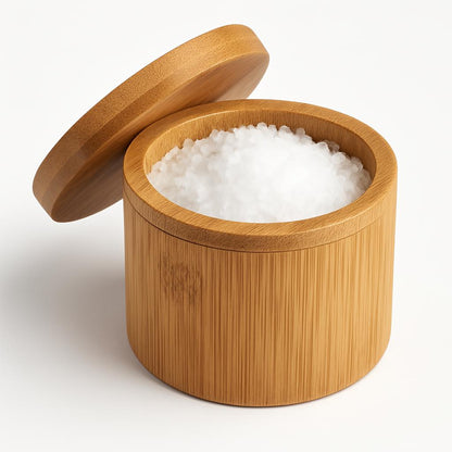 Bamboo Spice Container - Eco-Friendly, Sustainable, Natural Wood