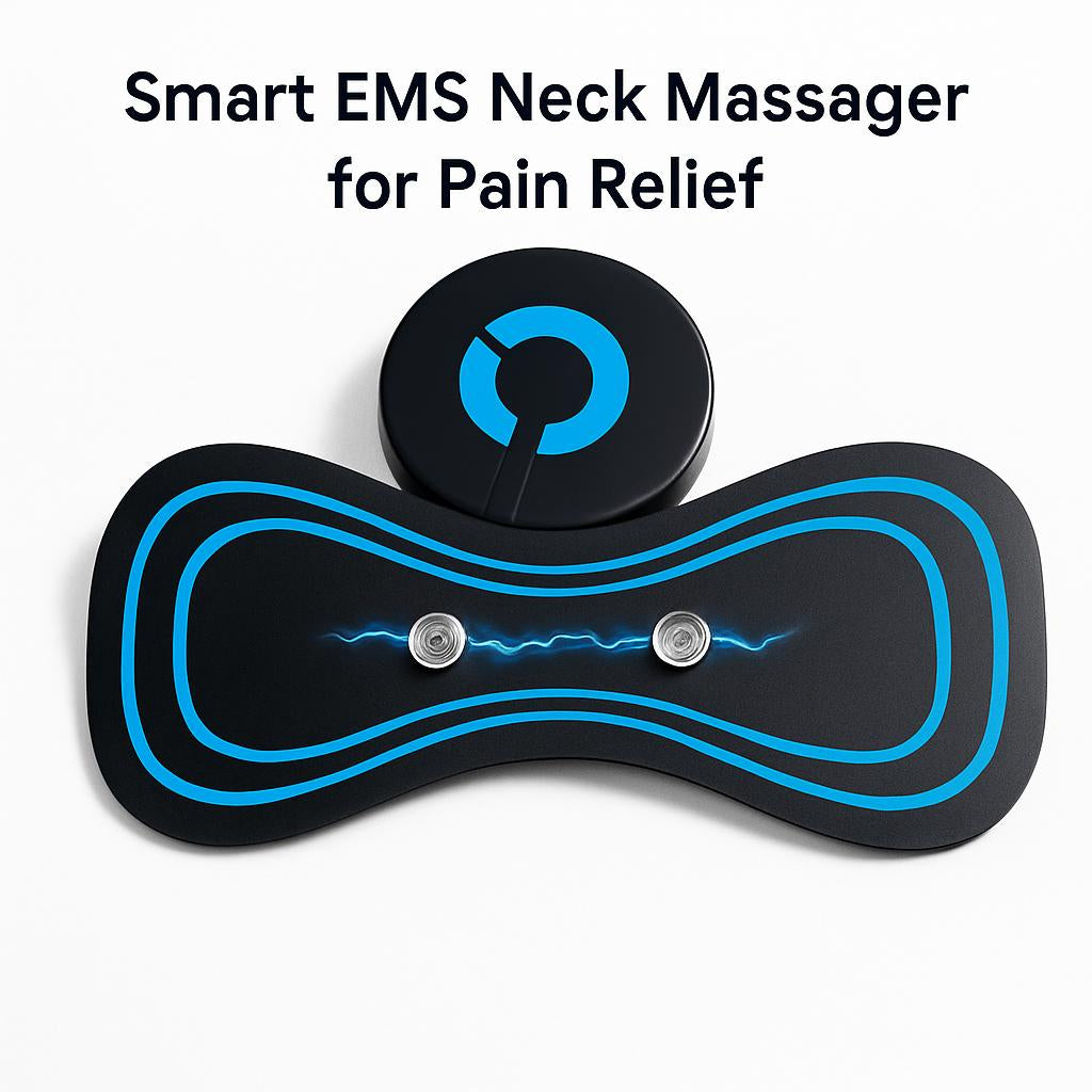 Smart EMS Neck Massager for Pain Relief