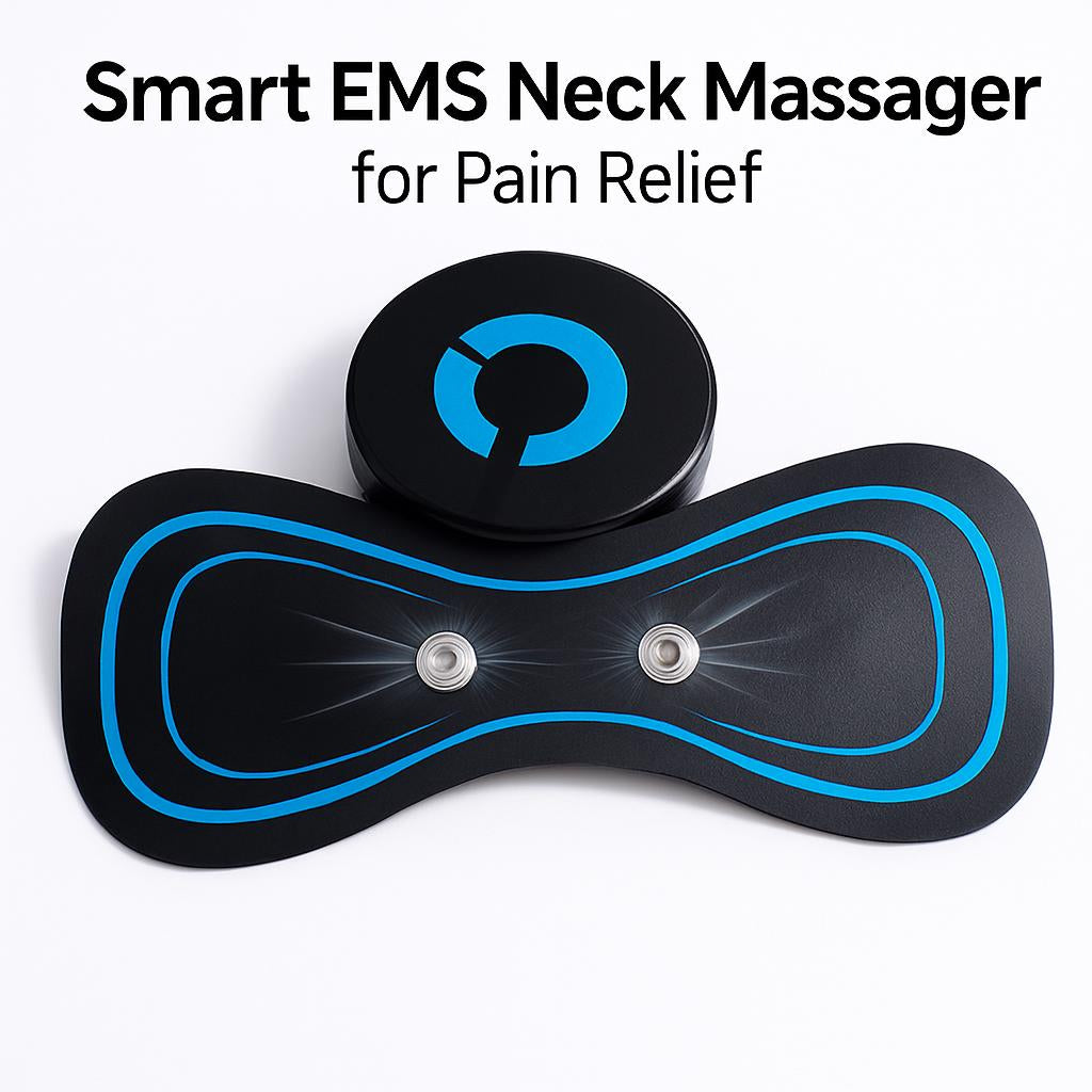 Smart EMS Neck Massager for Pain Relief