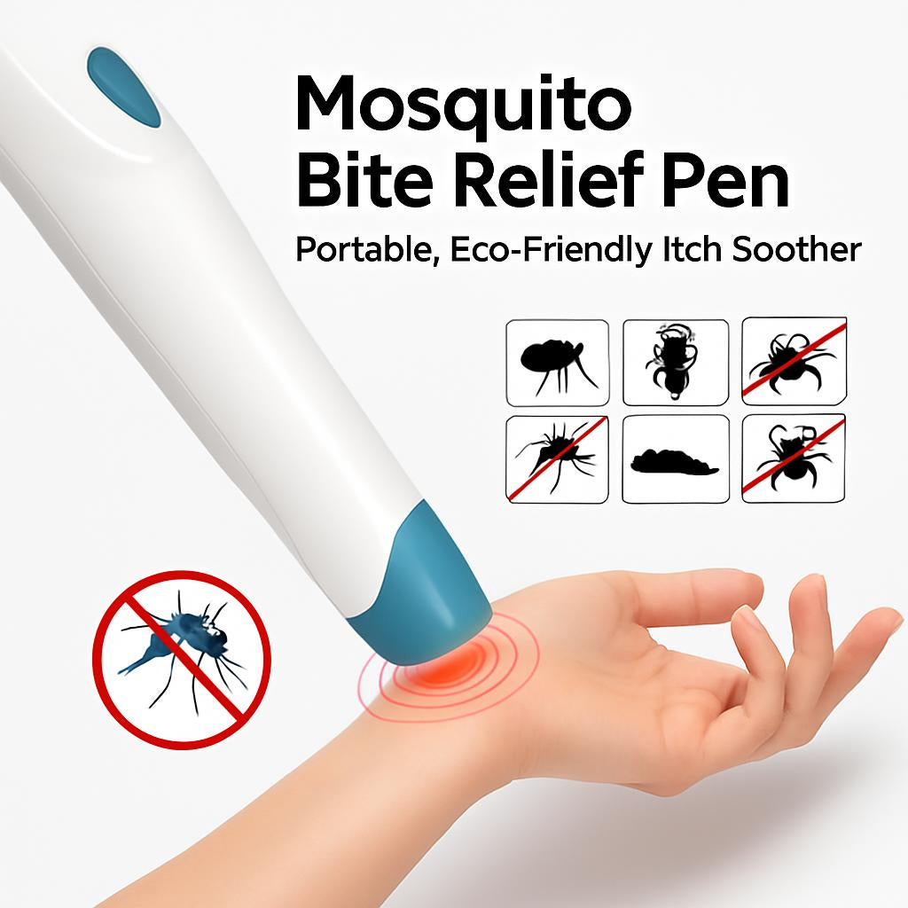 Mosquito Bite Relief Pen - Portable, Eco-Friendly Itch Soother