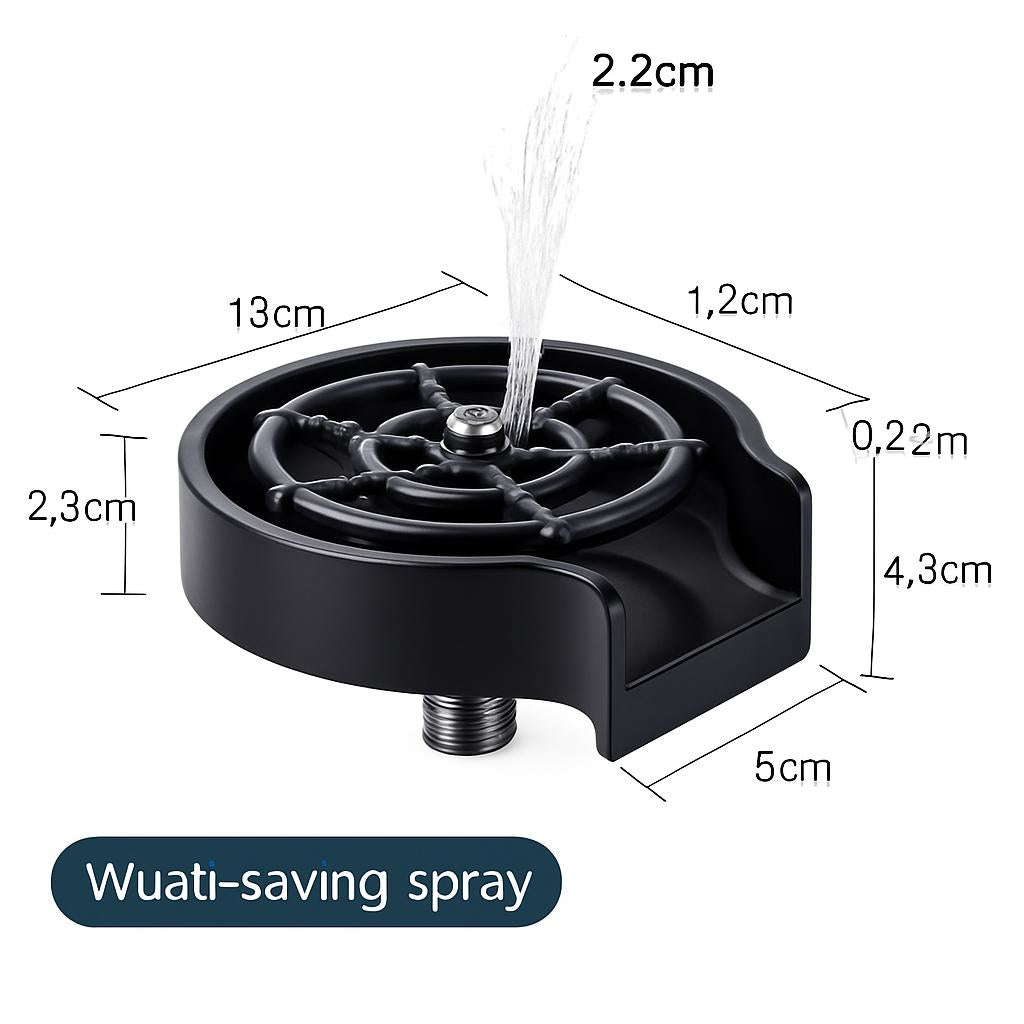 Eco-Friendly Quick Cup Washer with Water-Saving Spray