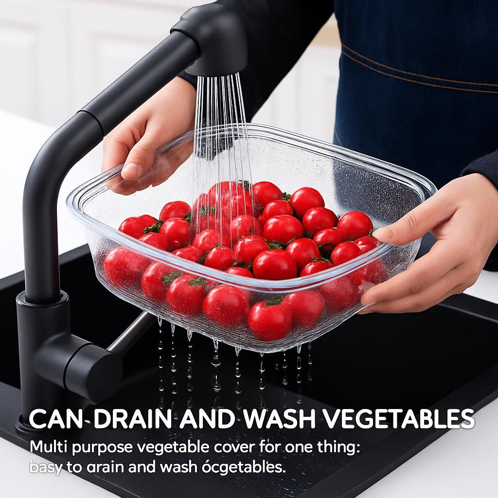 Eco-Friendly Multi-Layer Food Steamer & Storage Cover