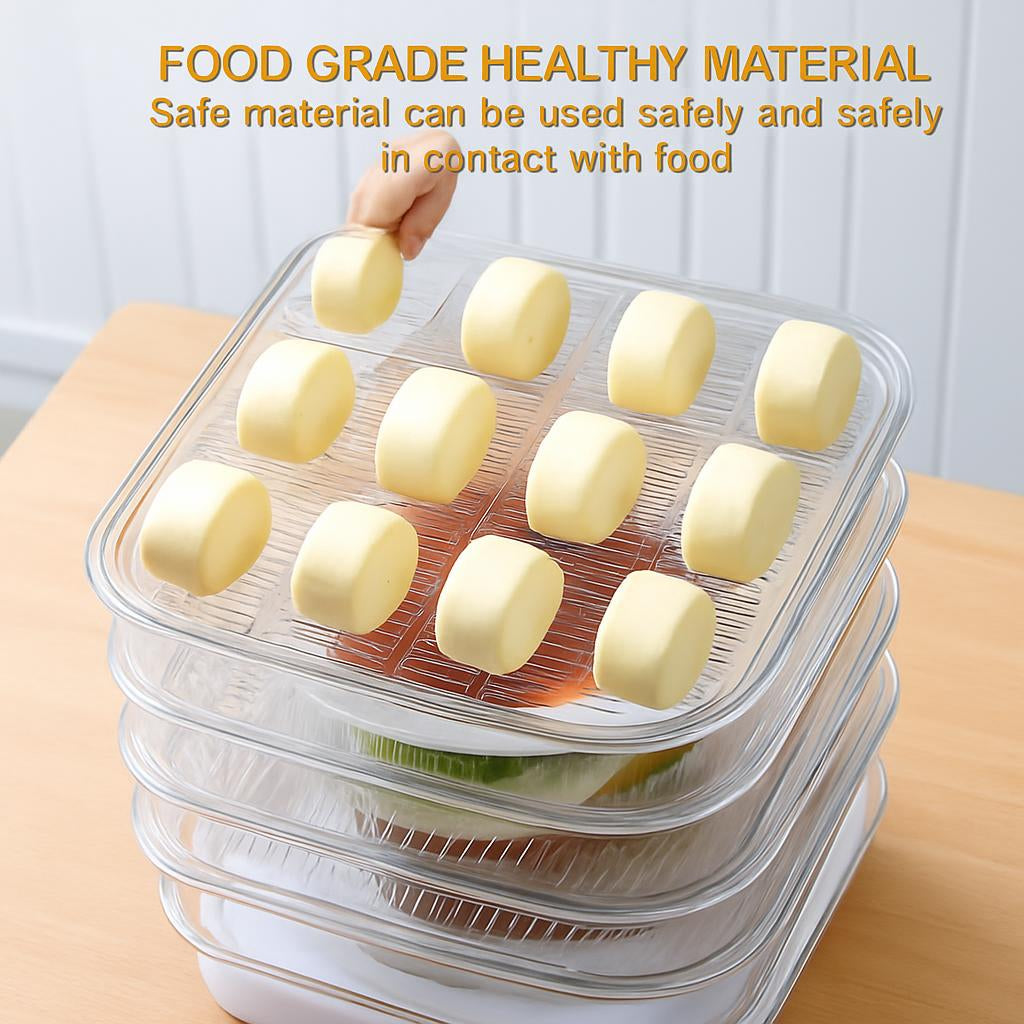 Eco-Friendly Multi-Layer Food Steamer & Storage Cover