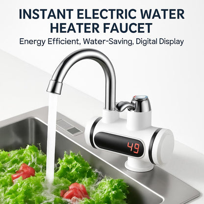 Instant Electric Water Heater Faucet with Digital Display