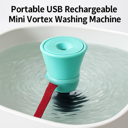 Portable USB Rechargeable Mini Vortex Washing Machine