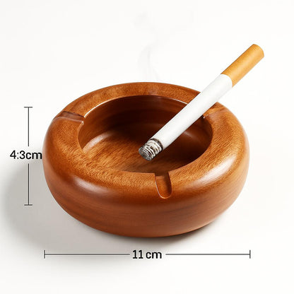 Eco-Friendly Wooden Ashtray - Sustainable, Biodegradable, Plastic-Free