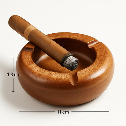 Eco-Friendly Wooden Ashtray - Sustainable, Biodegradable, Plastic-Free