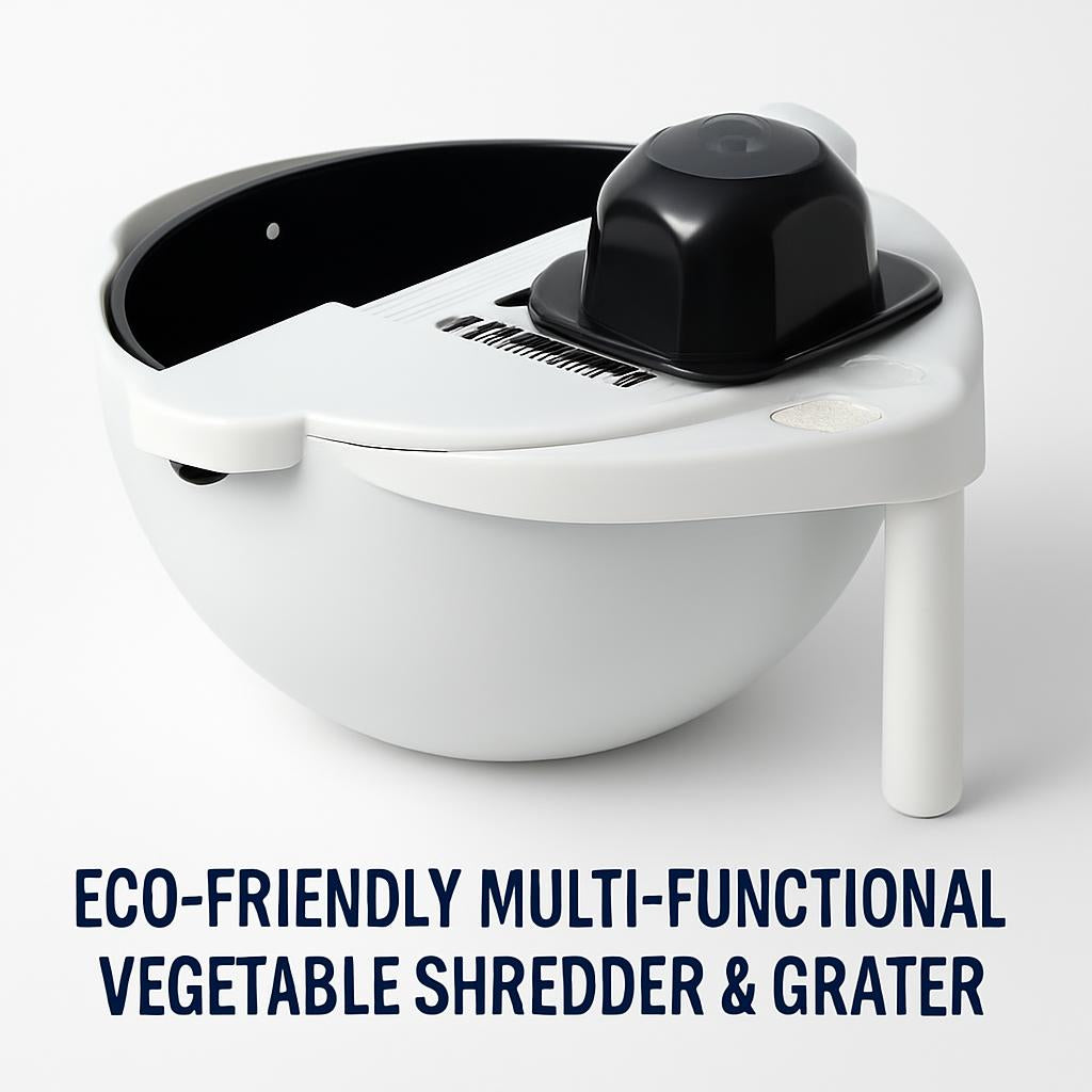 Eco-Friendly Multi-Functional Vegetable Shredder & Grater