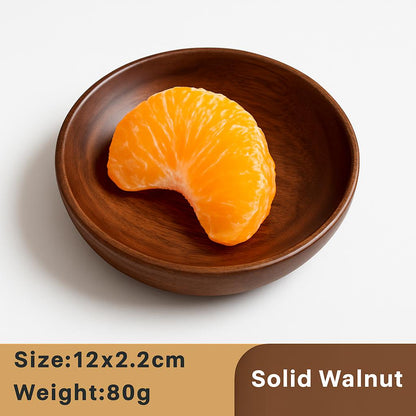 Eco-Friendly Japanese Wooden Fruit Bowl