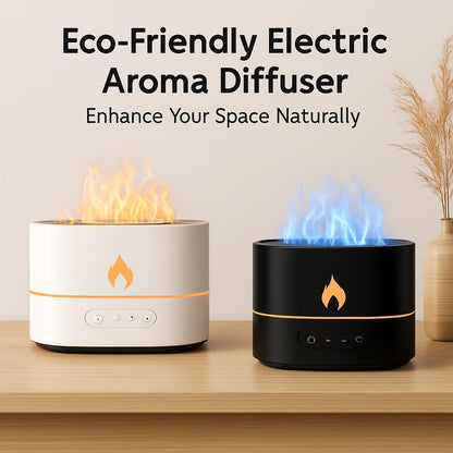 Eco-Friendly Electric Aroma Diffuser in White and Black
