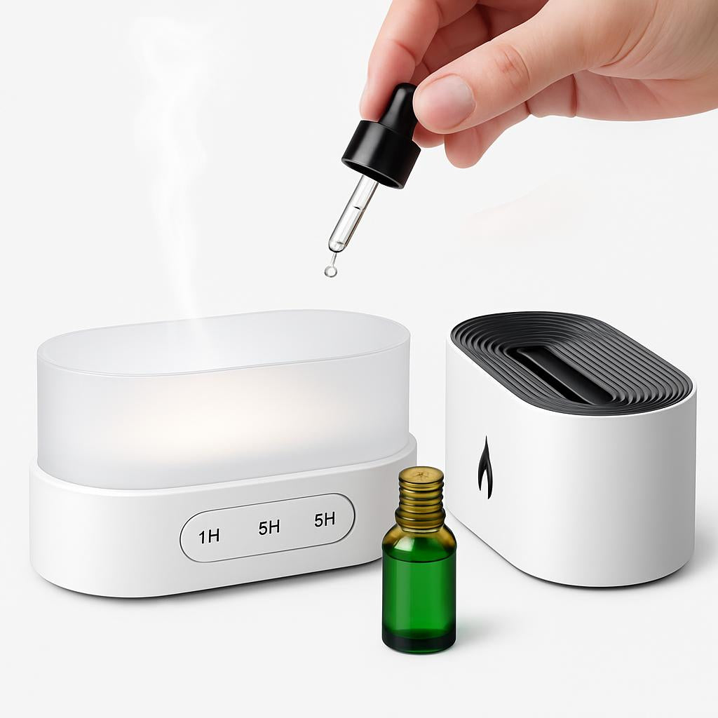 Eco-Friendly Electric Aroma Diffuser - Enhance Your Space Naturally