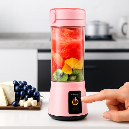 Portable Multi-Color Blender for On-the-Go Fresh Drinks