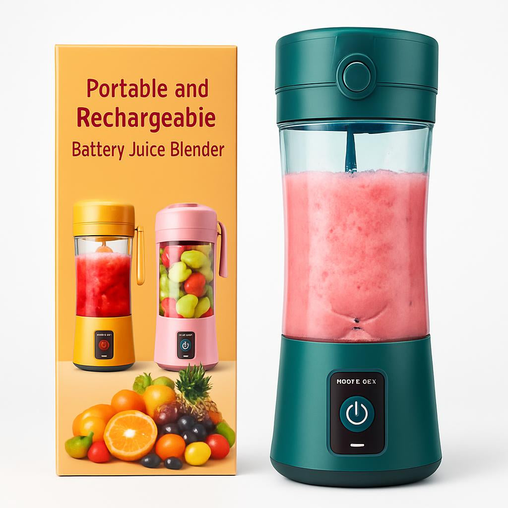 Portable Multi-Color Blender for On-the-Go Fresh Drinks