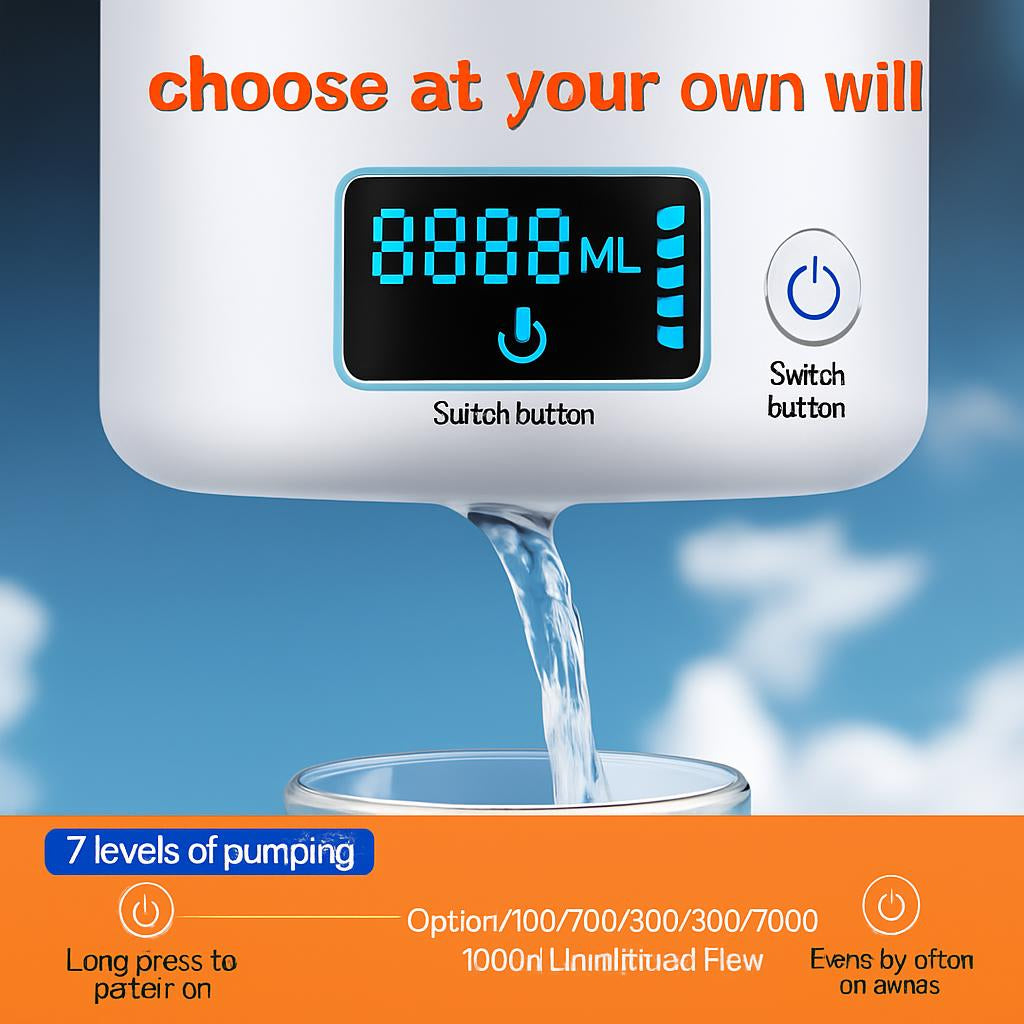 Eco-Friendly Automatic Rechargeable Water Dispenser