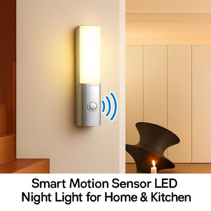 Smart Motion Sensor LED Night Light for Home & Kitchen