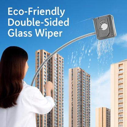 Eco-Friendly Double-Sided Glass Wiper for High Rise Windows
