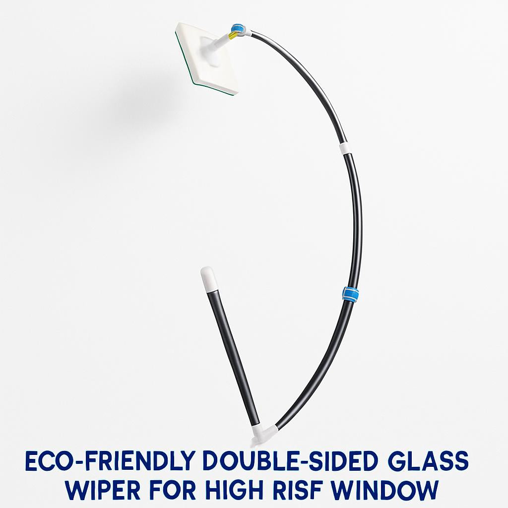 Eco-Friendly Double-Sided Glass Wiper for High Rise Windows
