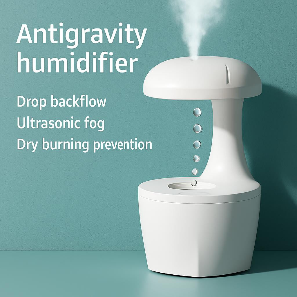 Anti-Gravity USB Aromatherapy Humidifier 800ml
