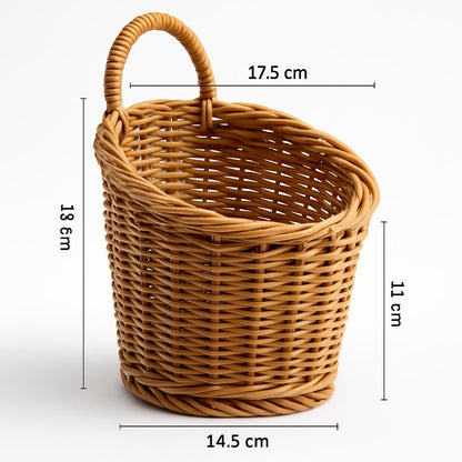 Eco-Friendly Wicker Storage Baskets for Bathroom Organization