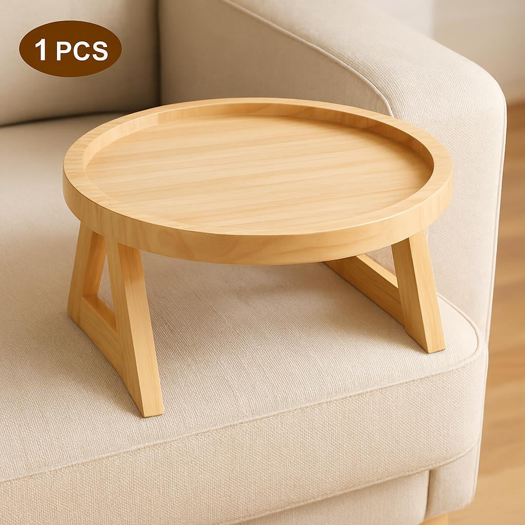 Eco-Friendly Bamboo Sofa Arm Tray for Sustainable Living
