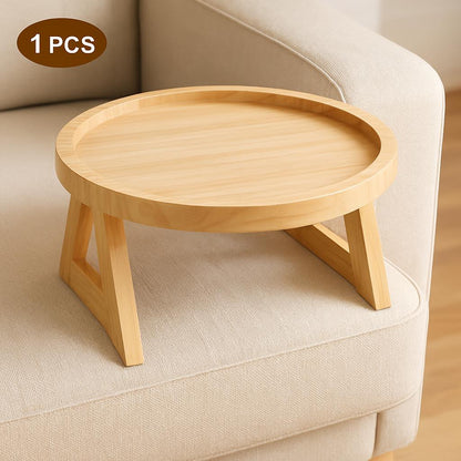 Eco-Friendly Bamboo Sofa Arm Tray for Sustainable Living