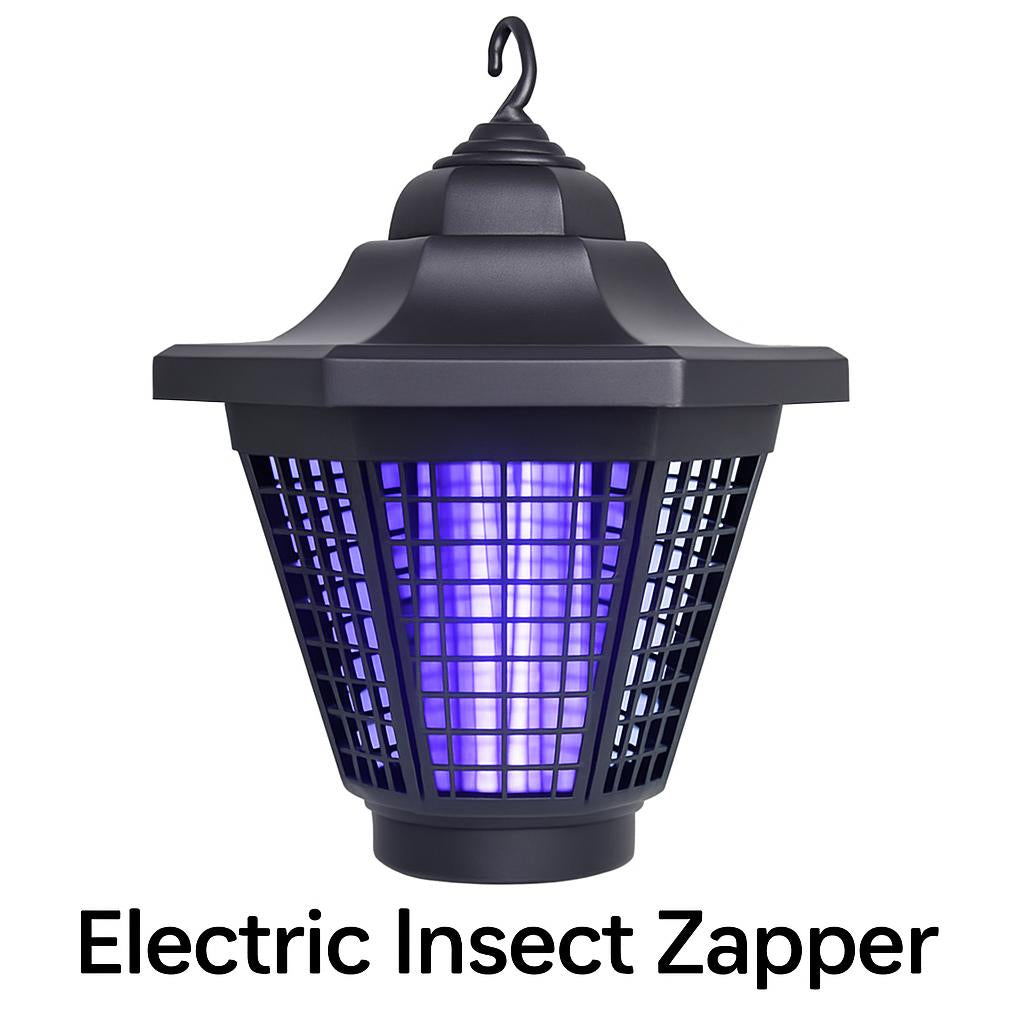 Eco-Friendly Outdoor Bug Zapper Lantern - Chemical-Free Pest Control