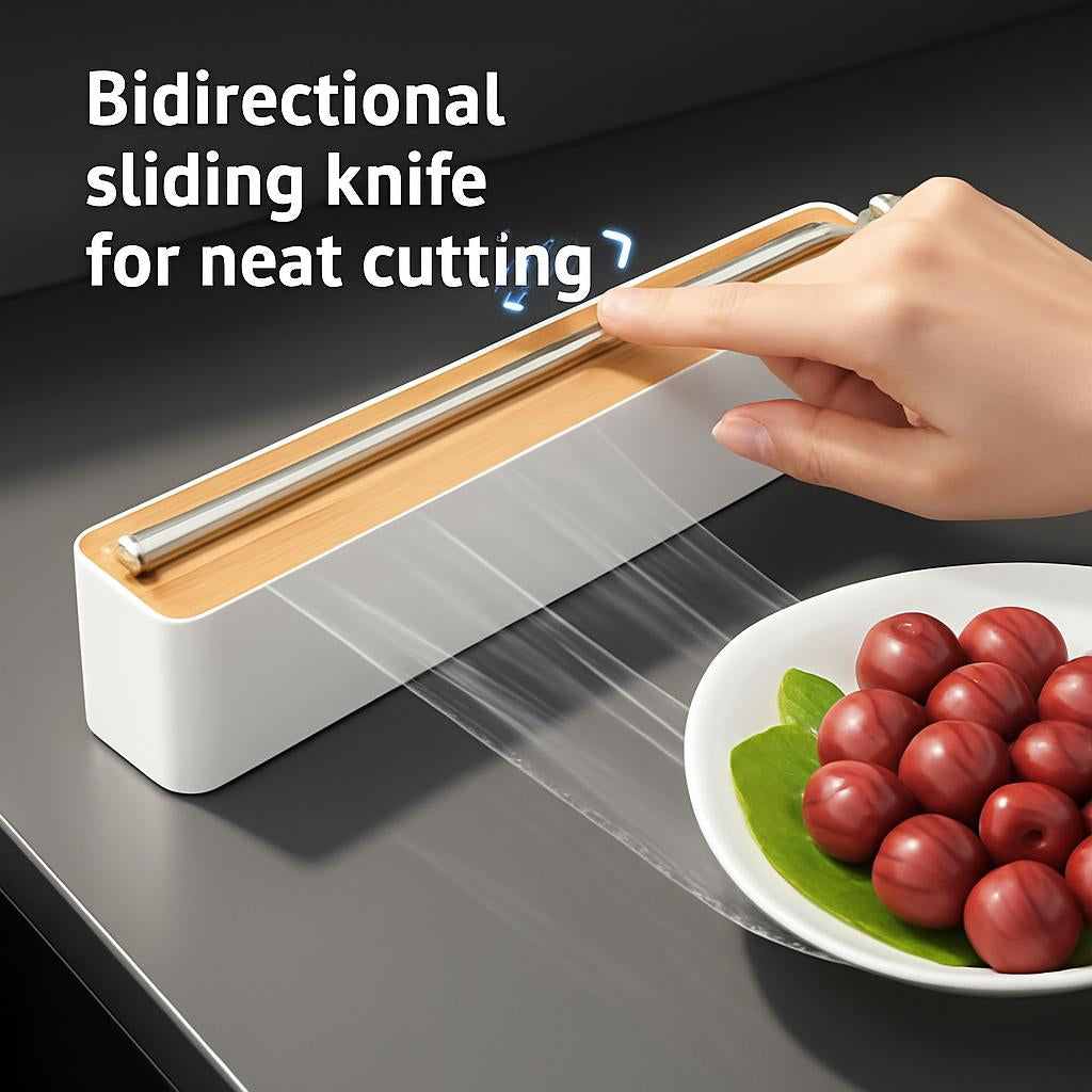 Magnetic Plastic Wrap Cutter - Eco-Friendly Kitchen Tool