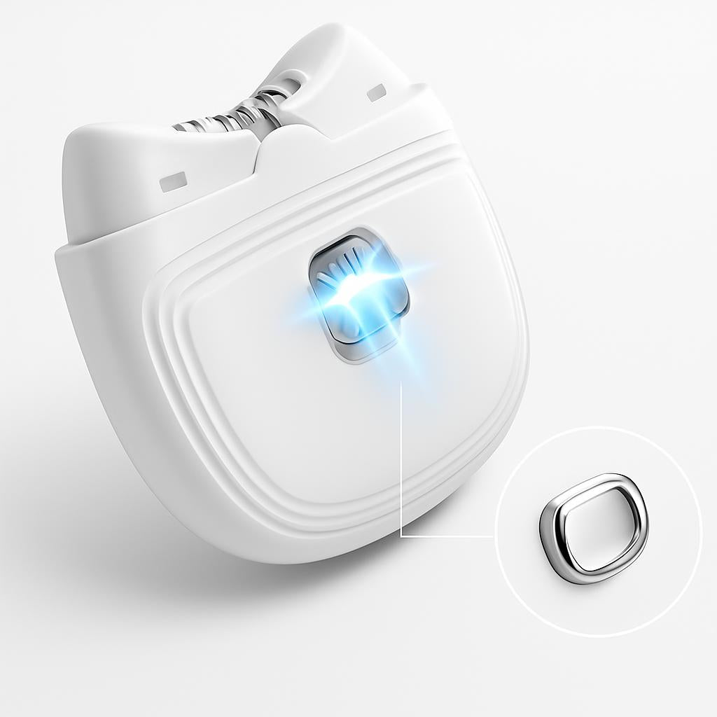 Ergonomic Electric Nail Clipper with Soft Light for Precision