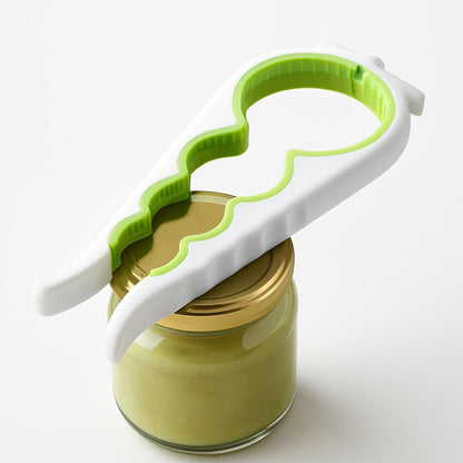 Ergonomic Black & Red Kitchen Can Opener