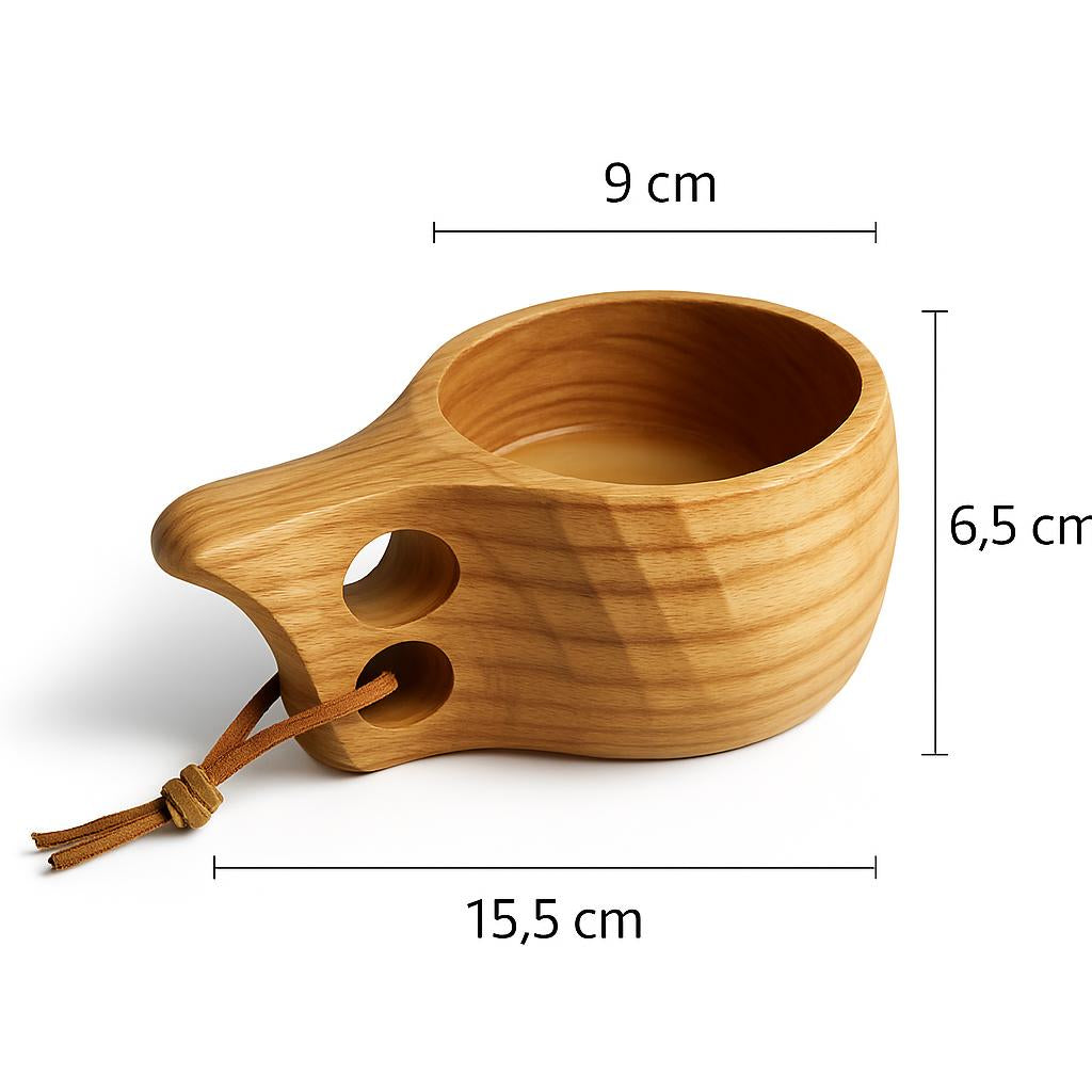 Eco-Friendly Wooden Cup - Sustainable, Durable, Plastic-Free