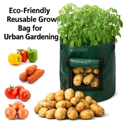 Eco-Friendly Reusable Grow Bag for Urban Gardening