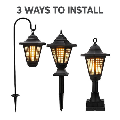 Eco-Friendly Outdoor Bug Zapper Lantern - Chemical-Free Pest Control