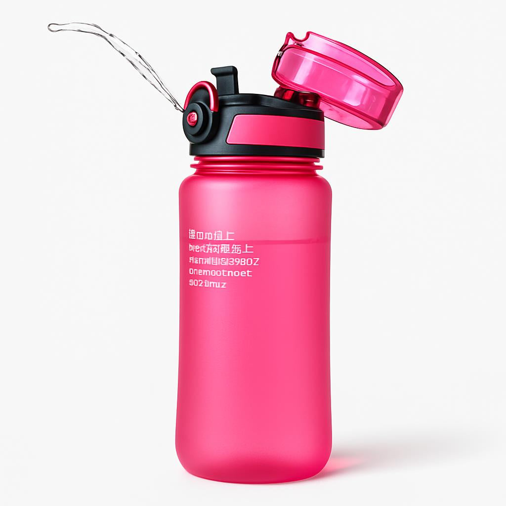 Eco-Friendly Pink Reusable Water Bottle