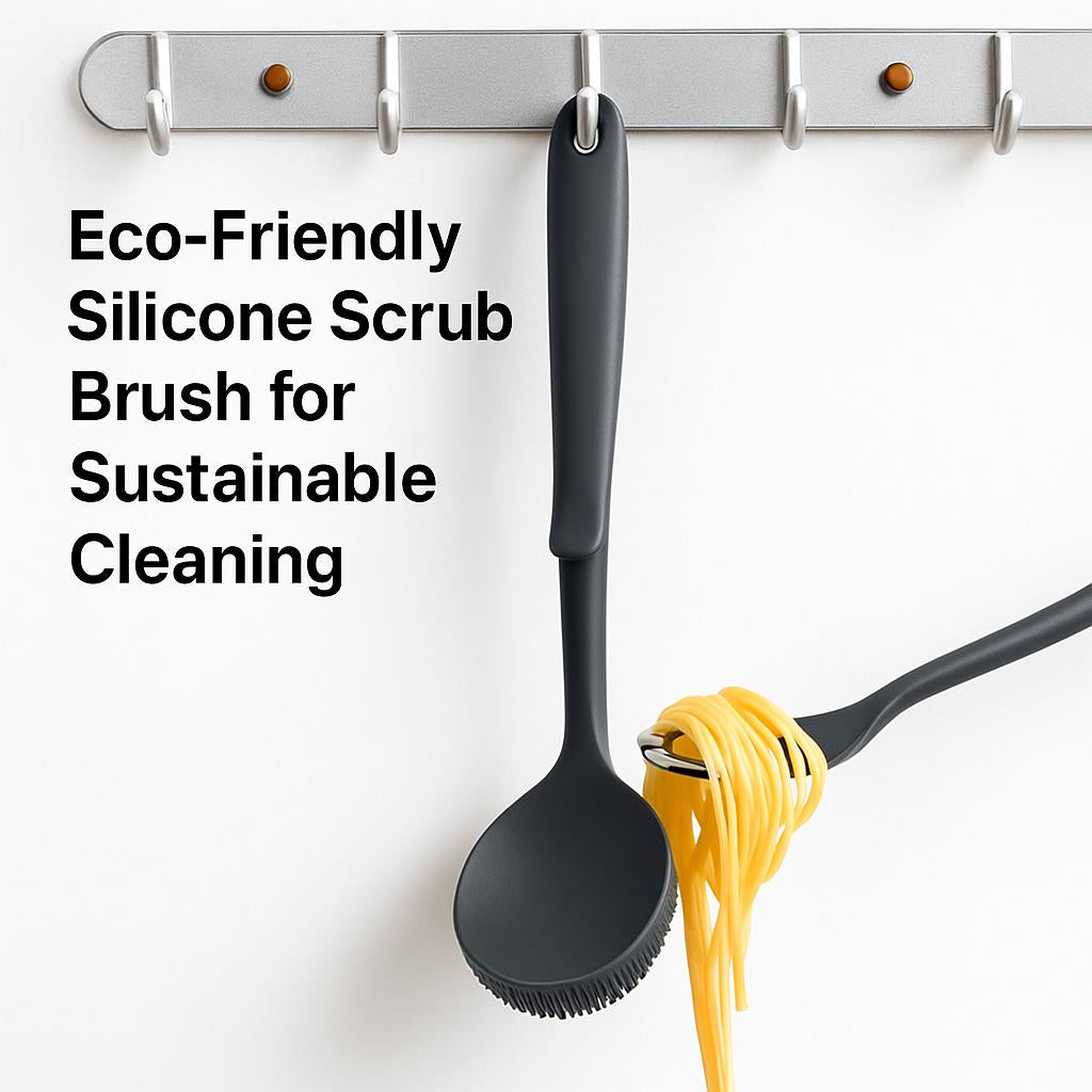 Eco-Friendly Silicone Scrub Brush for Sustainable Cleaning