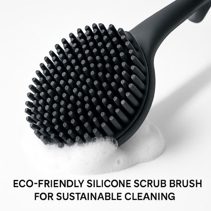 Eco-Friendly Silicone Scrub Brush for Sustainable Cleaning