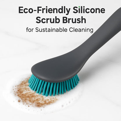 Eco-Friendly Silicone Scrub Brush for Sustainable Cleaning