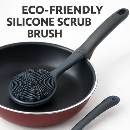Eco-Friendly Silicone Scrub Brush for Sustainable Cleaning