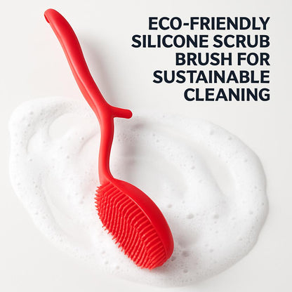 Eco-Friendly Silicone Scrub Brush for Sustainable Cleaning
