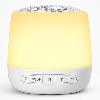 Colorful LED White Noise Bluetooth Speaker for Relaxation