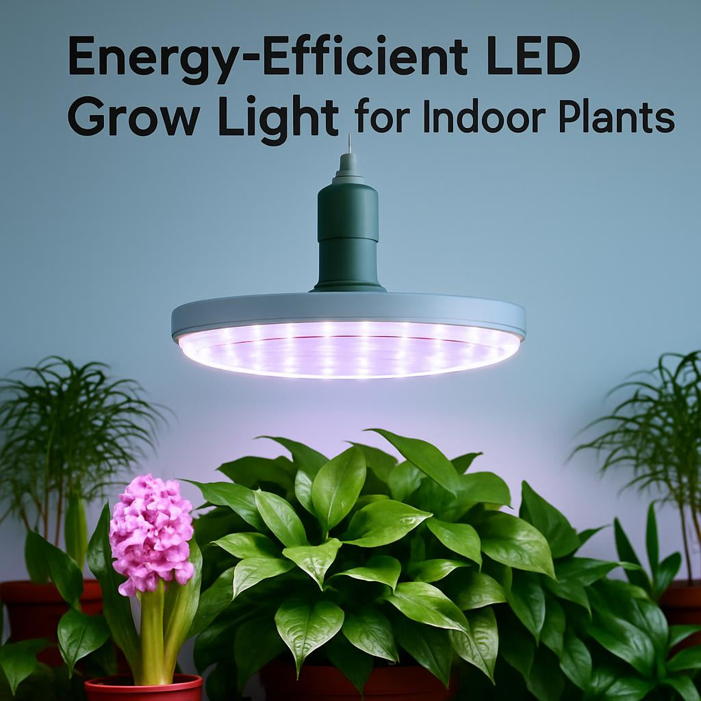 Energy-Efficient LED Planet Grow Light for Indoor Plants