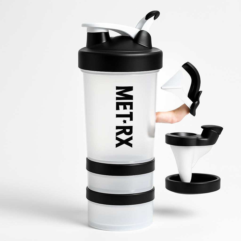 Eco-Friendly Protein Shaker Bottle - Black
