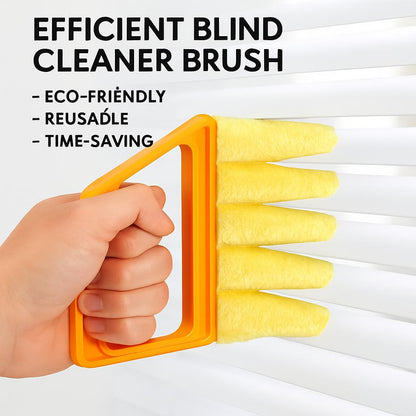 Efficient Blind Cleaner Brush - Eco-Friendly, Reusable, Time-Saving