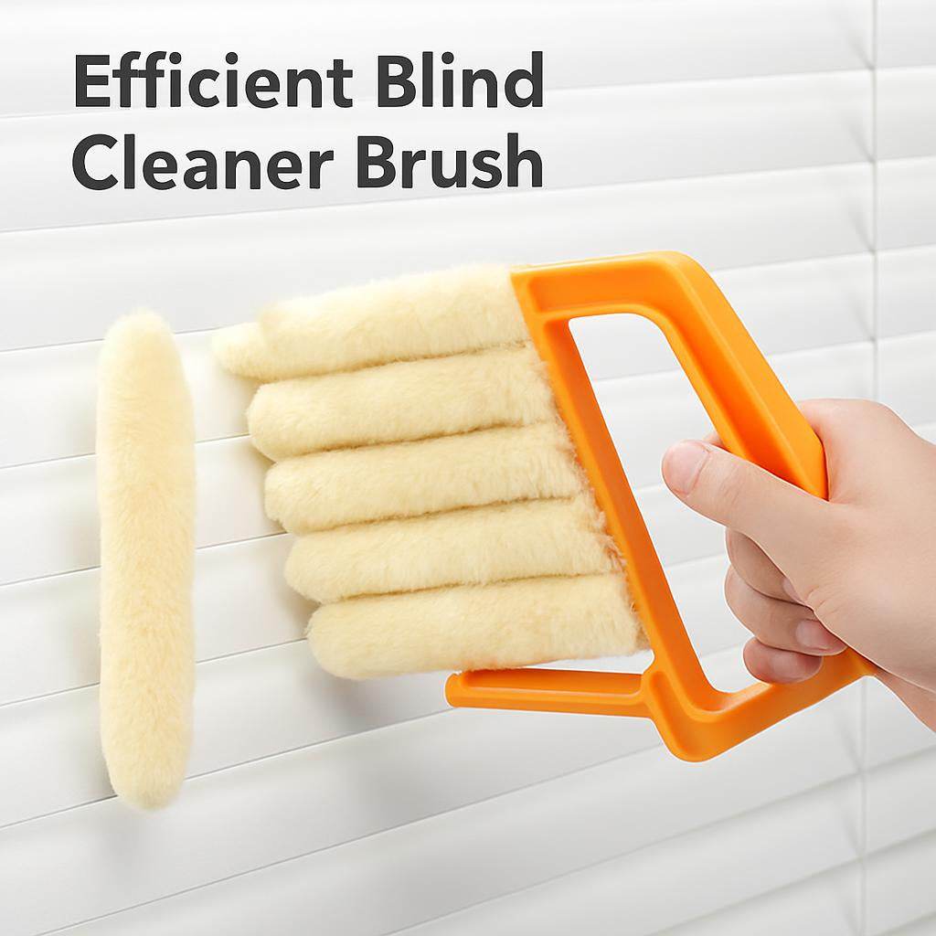 Efficient Blind Cleaner Brush - Eco-Friendly, Reusable, Time-Saving