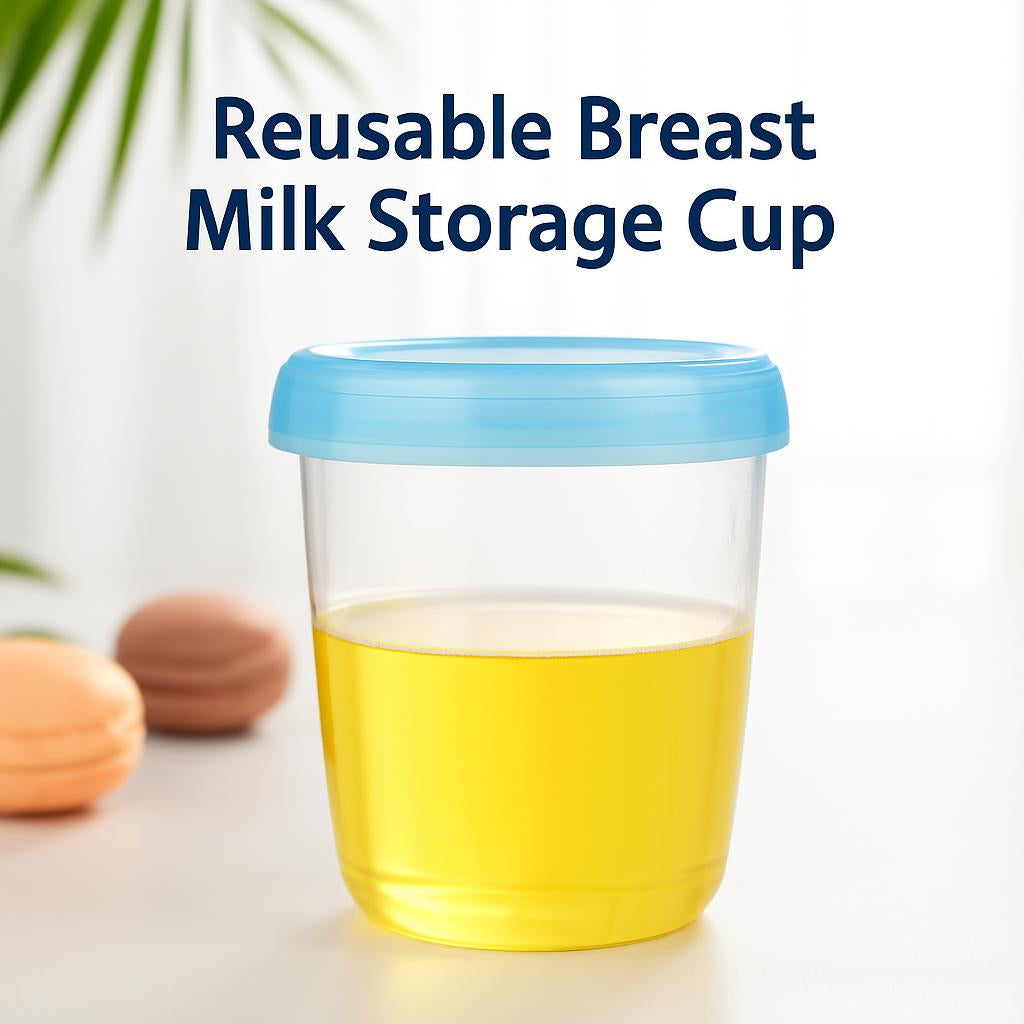 Eco-Friendly Reusable Breast Milk Storage Cup