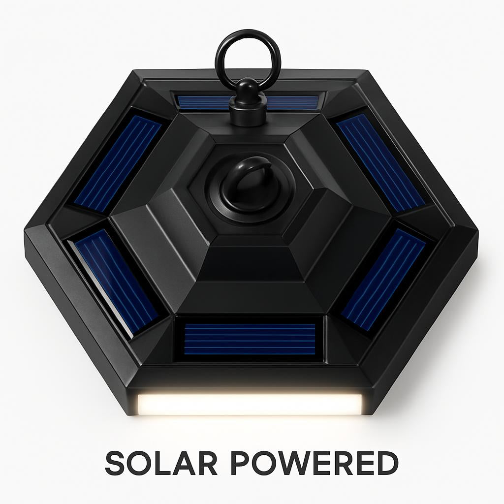 Eco-Friendly Outdoor Bug Zapper Lantern - Chemical-Free Pest Control